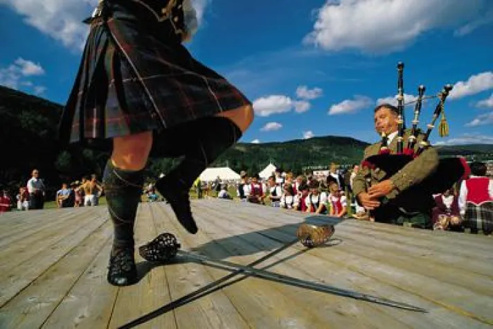 Highland Games in Schottland Bild: Highland Games in Schottland