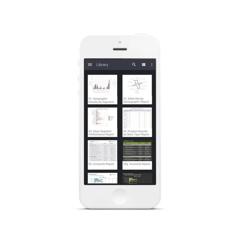mobile screen