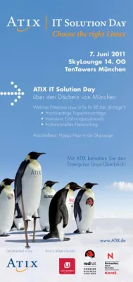Bild: Hoch hinaus mit Linux – ATIX IT Solution Day am 07.06.2011