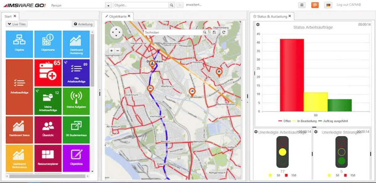 Die neue Version der Cloud-Lösung IMSWARE.GO! für CAFM ist in vielen Bereichen deutlich aufgewertet