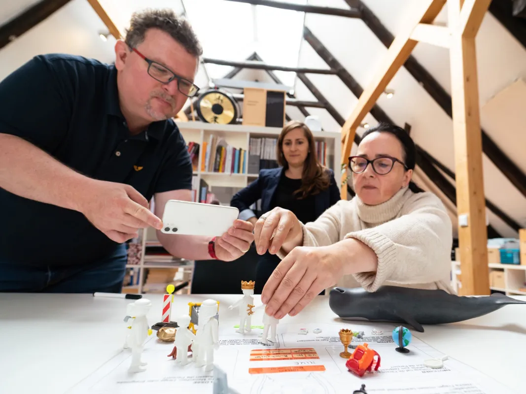 Mit spielerischen Methoden bildet PlayWork.pro Organisationsentwickler aus (© Oliver Windus Fotodesign)