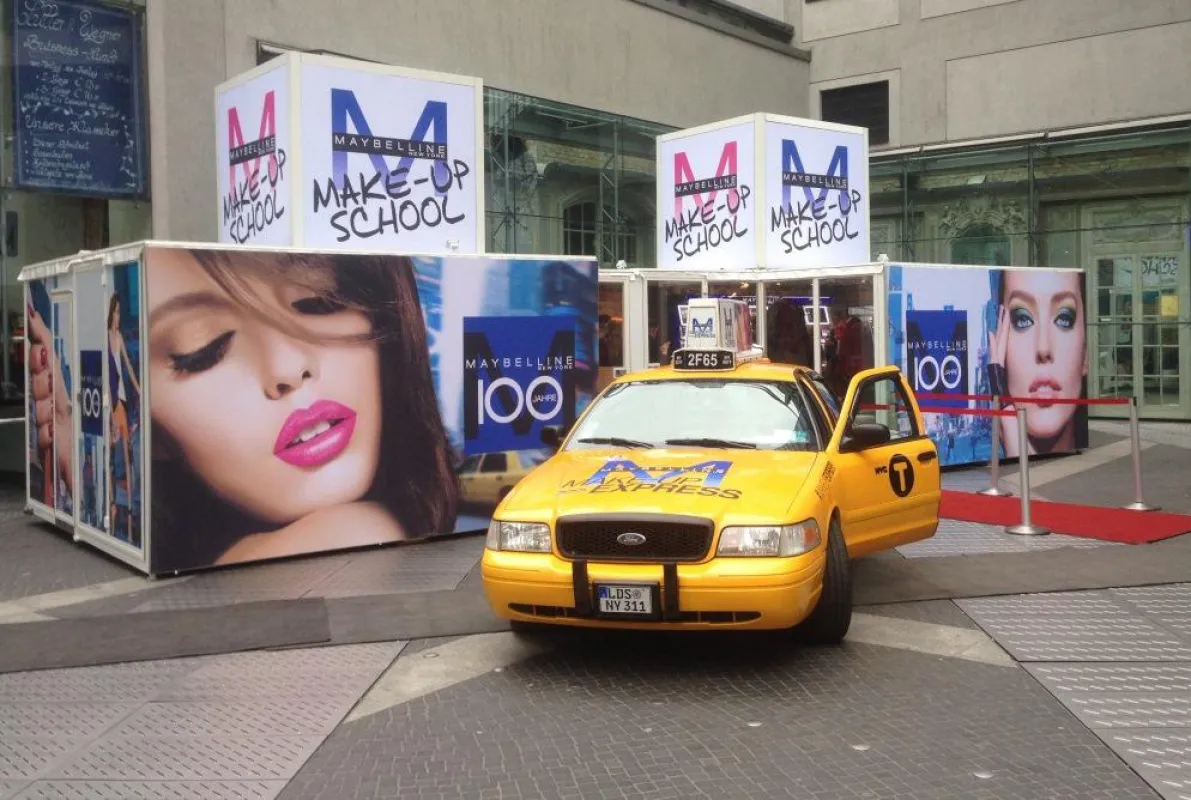 Agentur PP Events & Promotions für Maybelline aktiv