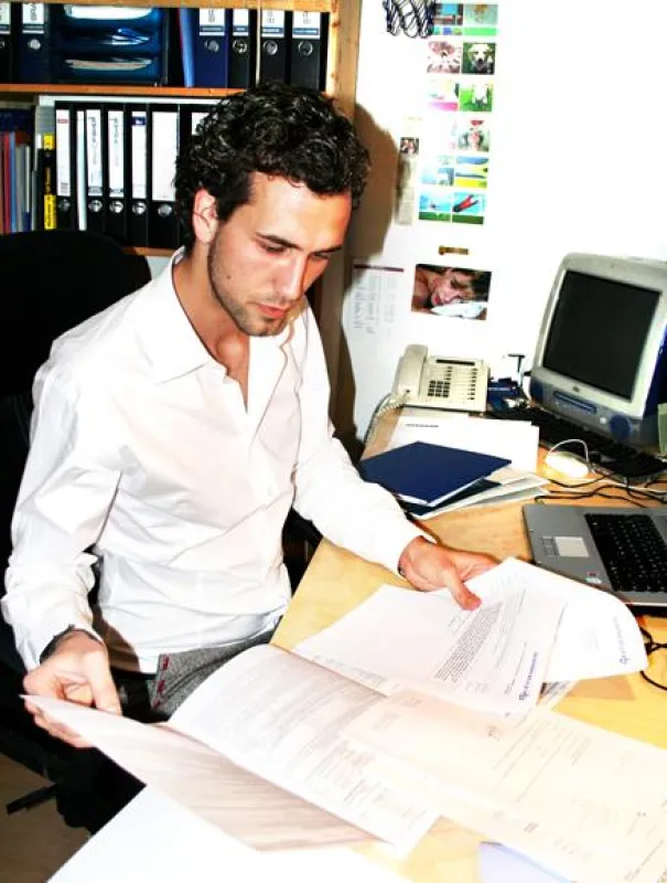 Jungunternehmer Norman Breitling