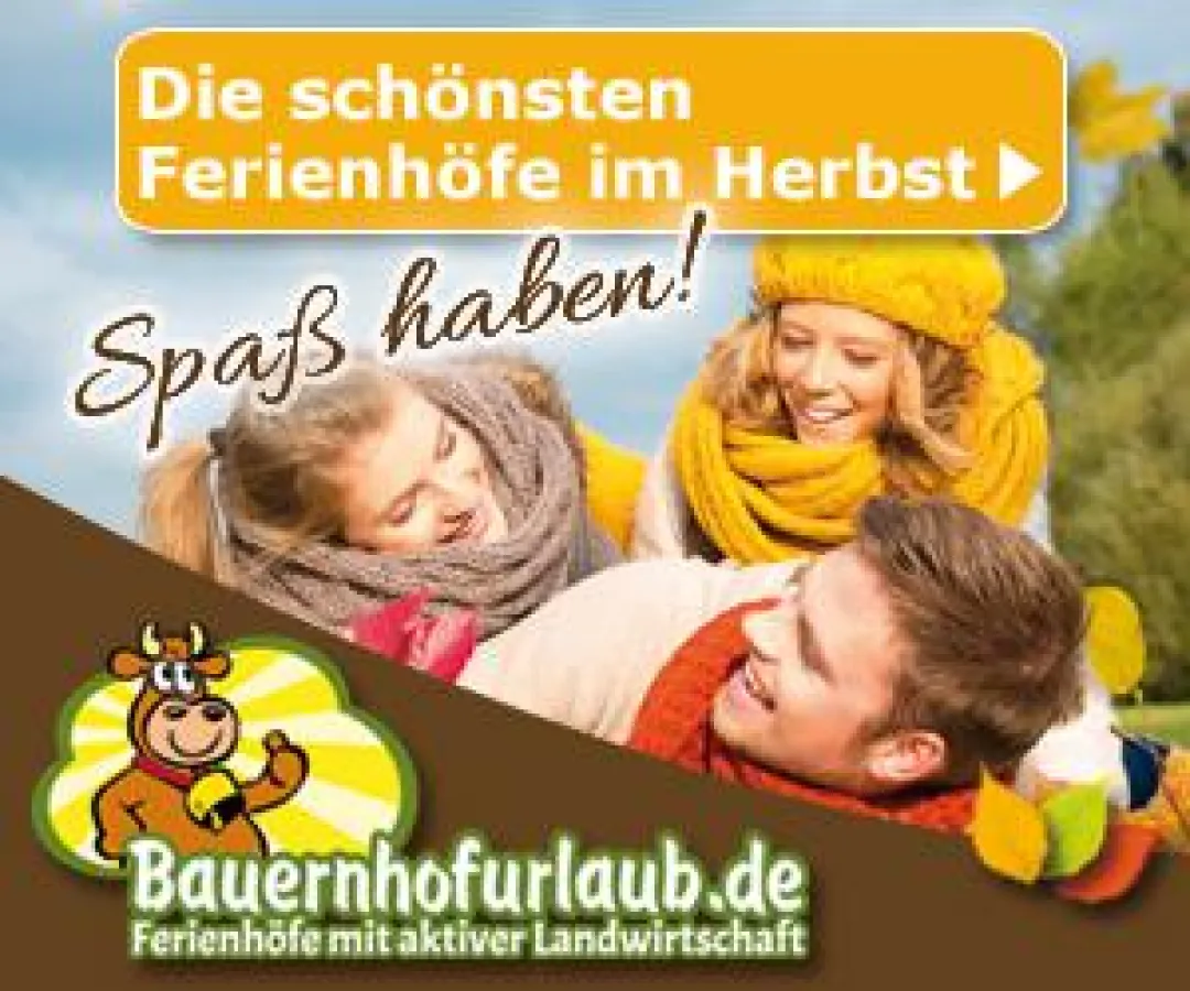 Die schönsten Ferienhöfe im Herbst