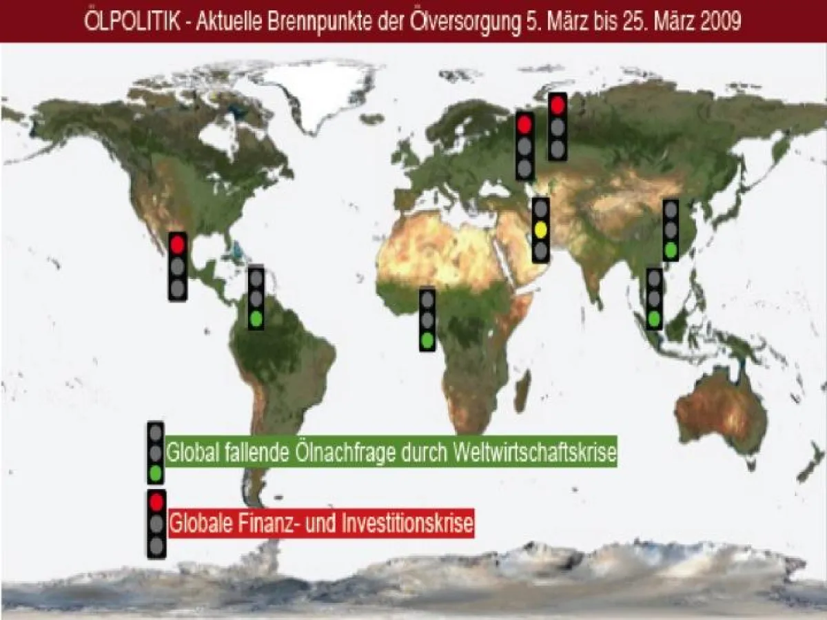 Oilrix - aktuelle Risiken der Ölversorgung
