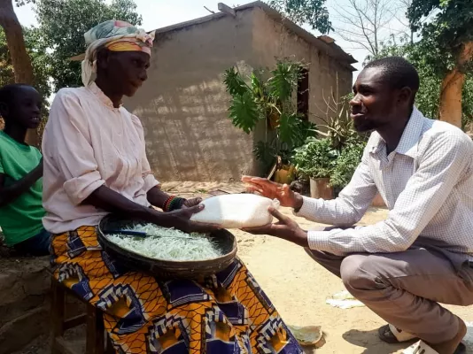 Bild: Reis für Sambia – Hilfe gegen Hunger