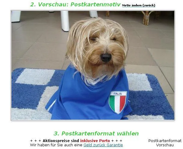 Bild: Postkarte-verschicken.de mit TV-Auftritt im Bayerischen Fernsehen