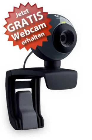 Bild: Gratis Logitech Webcam C160 beim Providerwechsel zu Loomes