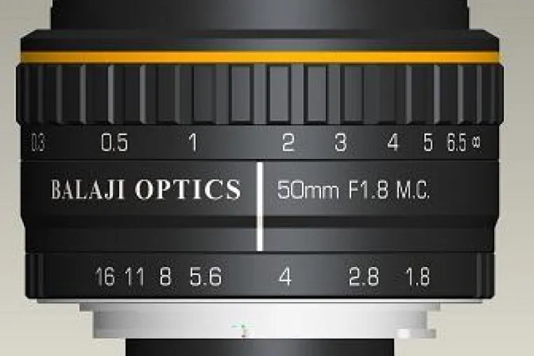 Bild: BALAJI OPTICS | LARGE FORMAT F-MOUNT LENSES | MACHINE VISION
