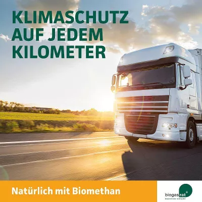 Bild: Biogasrat+ fordert technologieneutrale Unterstützung für grüne Mobilität im Verkehrssektor