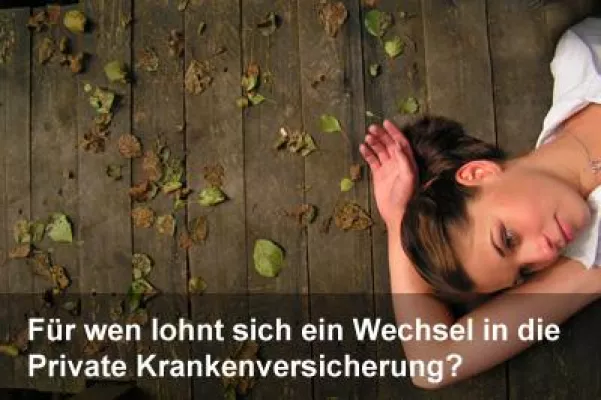 Bild: Anreize zum Wechsel in die private Krankenversicherung