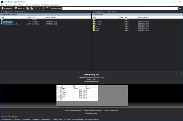 Bild: Erstes Update für den Dateimanager Operation Center 2017 Premium erschienen