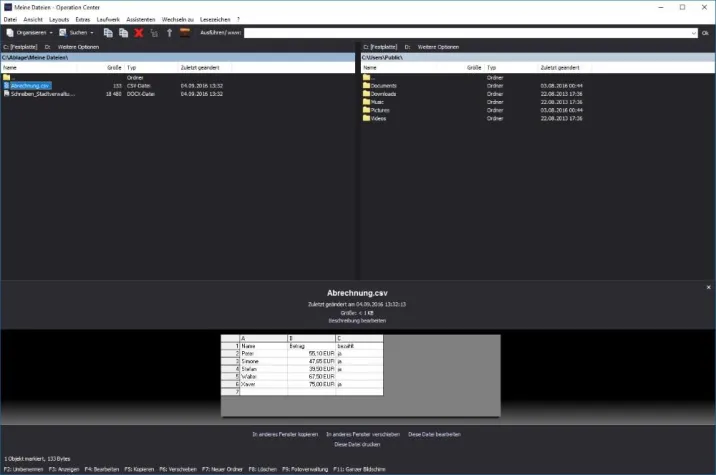 Erstes Update für den Dateimanager Operation Center 2017 Premium erschienen Bild: Erstes Update für den Dateimanager Operation Center 2017 Premium erschienen