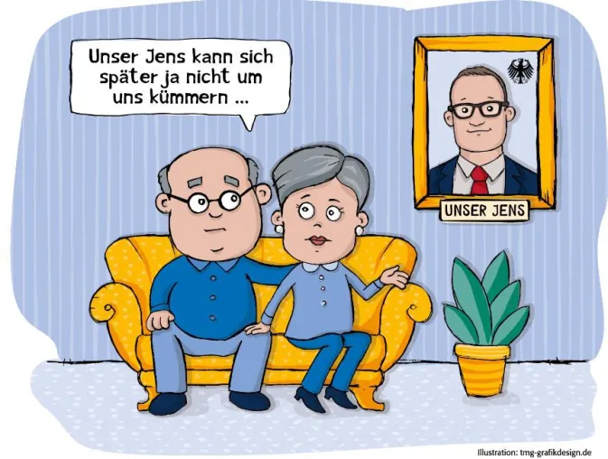 Bild: vigo Krankenversicherung mit provokanter Kampagne zum Kostenrisiko Pflegefall