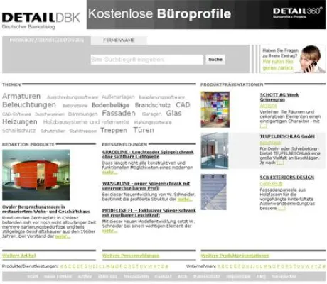 Bild: DETAIL Deutscher Baukatalog feiert Geburtstag