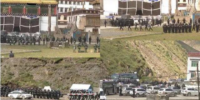 Bild: Fünf tibetische Mönche des Klosters Zilkar in der Präfektur Yulshul festgenommen