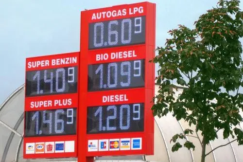 Bild: Preisvorteil an der Zapfsäule