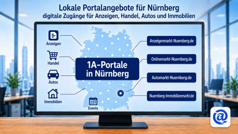 Bild: Nürnberg erhält mit 1A-Portale.de zentrale Einstiege für lokale Angebote und Handel