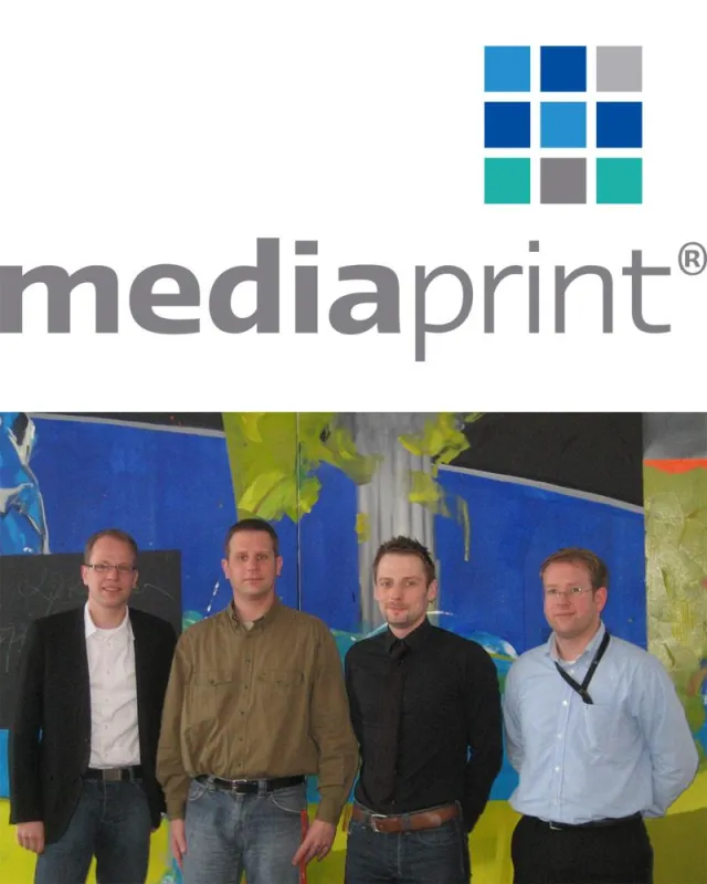 Projektteam (von links): Markus Gevers, Christian Hanau, Silvio Große, Erwin Benteler