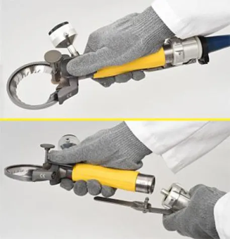 Bild: Fleischtrimmer Quantum® Air von Bettcher – Mit Pneumatik-Antrieb Produktivität weiter steigern