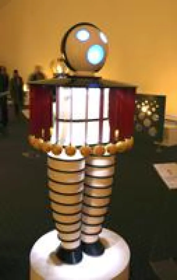 Machen Kunstgeschichte wieder lebendig: Oskar Schlemmers „Taucher“ Bild: Westag & Getalit