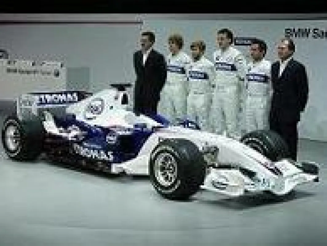 Präsentation in München, Roll out in Valencia: Der neue BMW Sauber F1.08, Foto 2007: KILB