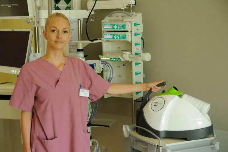 Bild: BDH-Klinik Greifswald führt modernes Hygieneverfahren zum Schutz der Patienten ein