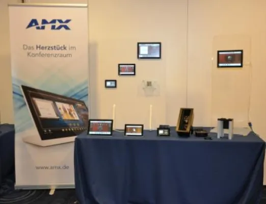 AMX begeisterte in Frankfurt mit den Produktneuheiten Bild: AMX begeisterte in Frankfurt mit den Produktneuheiten