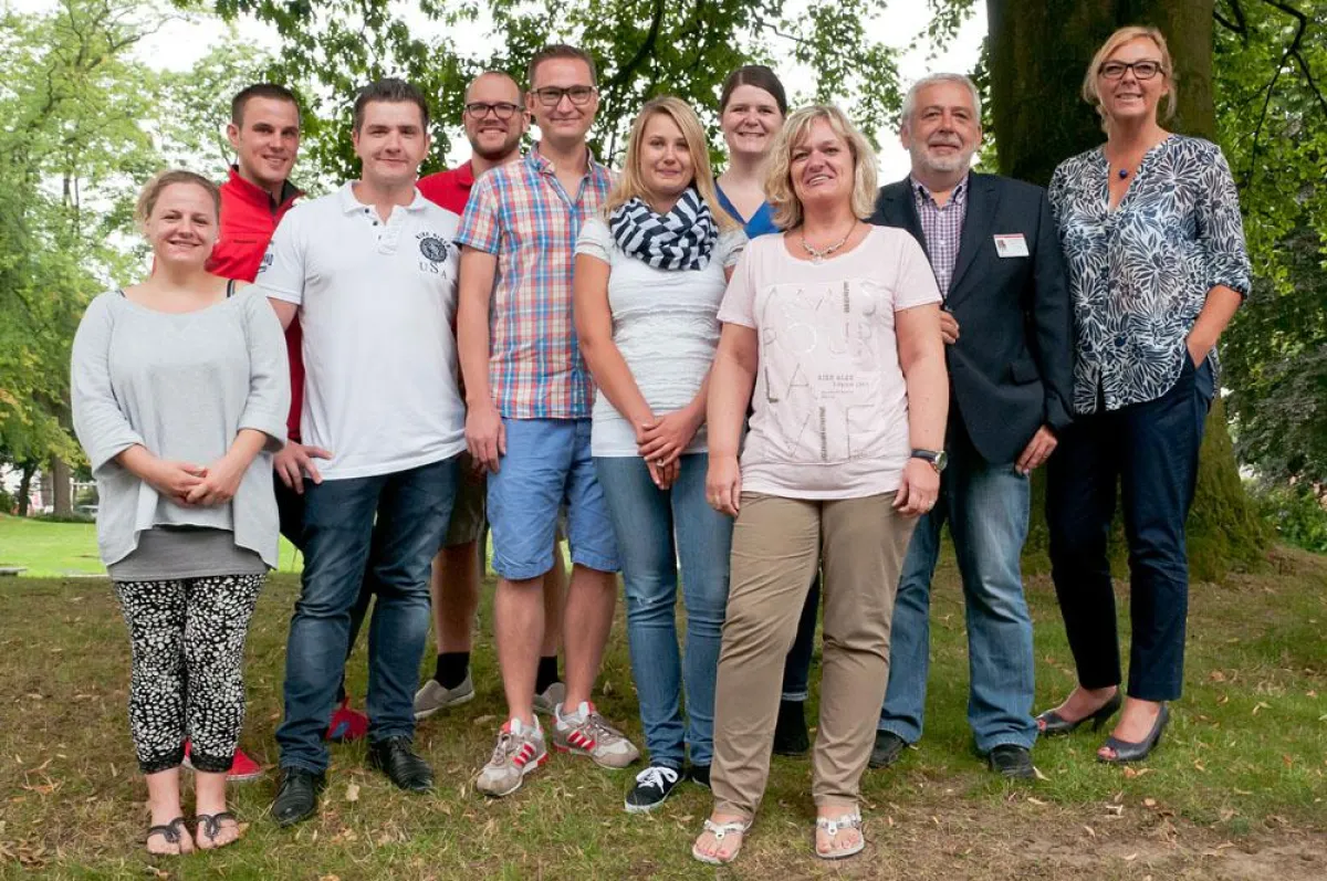 Die frisch gebackenen Praxisanleiter