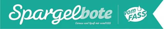 Bild: Spargelzeit bei vomFASS – der „Spargelbote“ bietet Infos und saisonale Produkte des Hauses im schicken Design