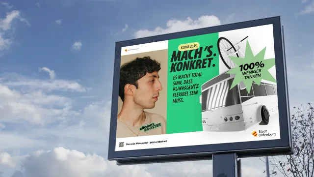 Bild: Oldenburg und Coool Agency machen gegen Klimamüdigkeit mobil