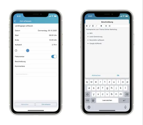 Bild: Projektmanagement-Software factro mit großem Update der Mobile App
