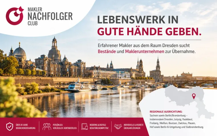 Bild: Maklerbestand verkaufen im Raum Sachsen