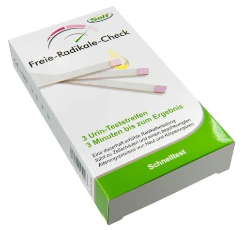 Bild: Belastung Freie Radikale durch Urinstreifentest bestimmen
