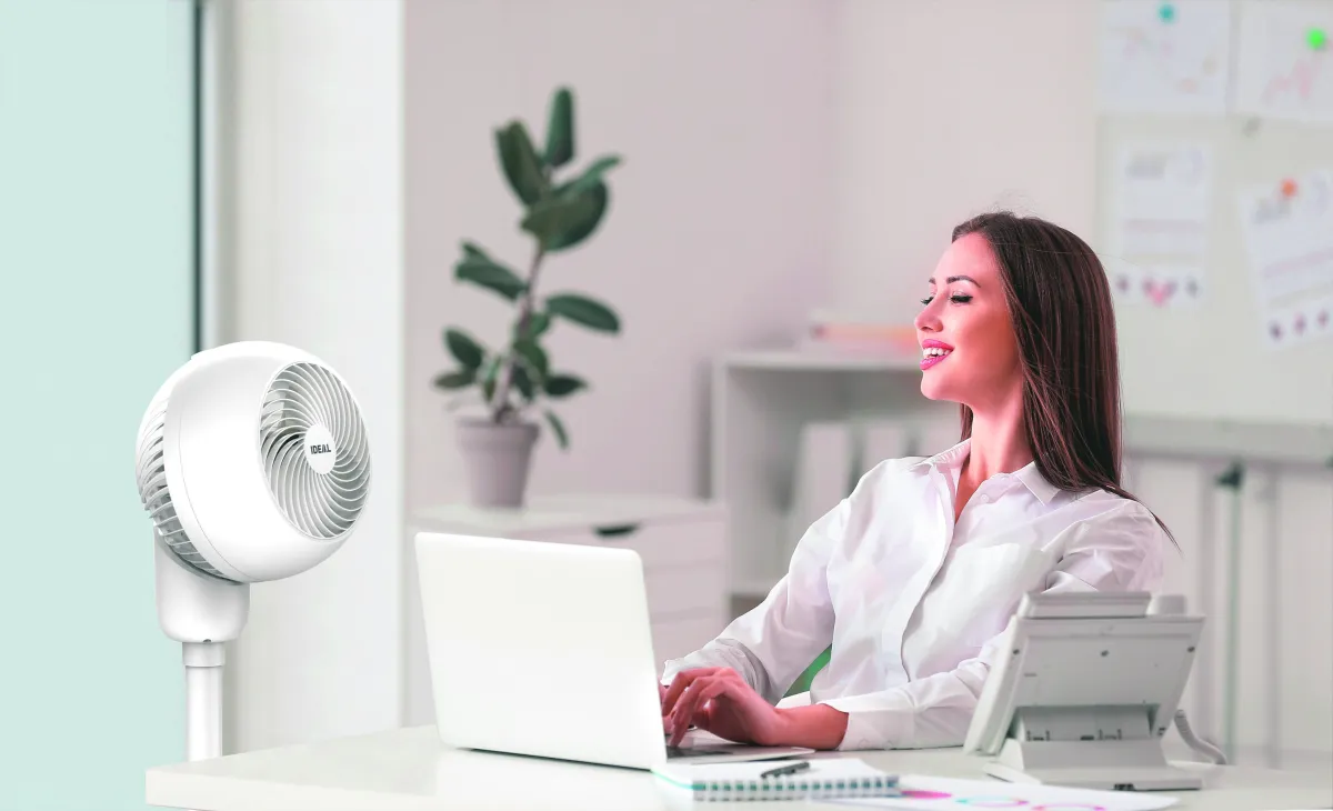 IDEAL FAN1 - bringt Sie relaxt auch durch heiße Sommertage (© Krug + Priester)