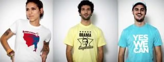 Bild: Obama-T-Shirts aus Neu-Ulm für Fans in aller Welt