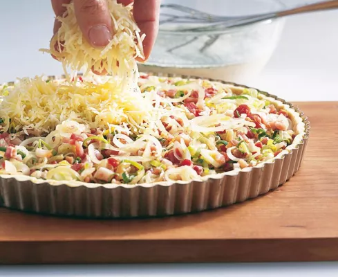 Bild: Lecker, schnell und vielseitig - Herbsttrend Quiches und Aufläufe mit dem Besten aus Milch