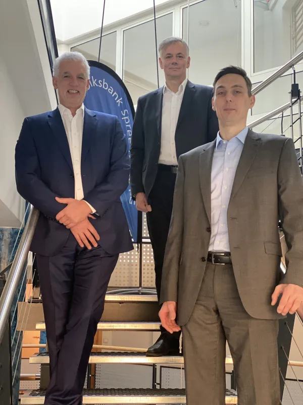 v.l.n.r: Frank Baer (Vors.), Jürgen Stender, Marian Lattke (stellv. Vors.)