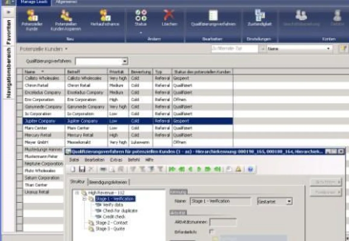 Leadmanagement in GIN-Ax