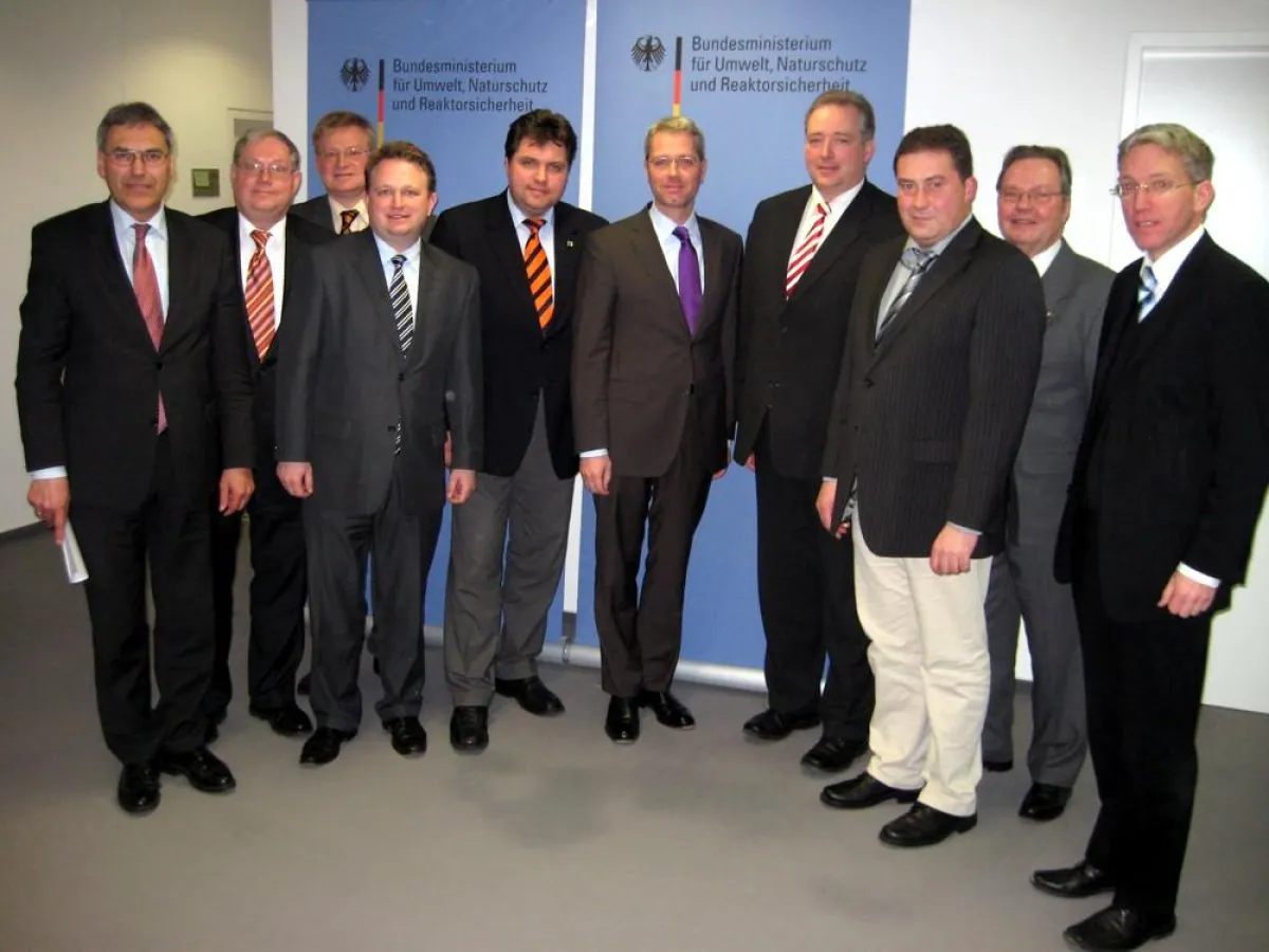 Karl-Heinrich Langspecht MdL, Jochen-Konrad Fromme, Dietmar Fricke, Dr. Arne Pautsch, Uwe Schäfer, Dr. Norbert Röttgen MdB, Frank Osterhelweg MdL, Uwe Lagosky, Ralf Mühlenkamp, Martin Bäumer MdL.