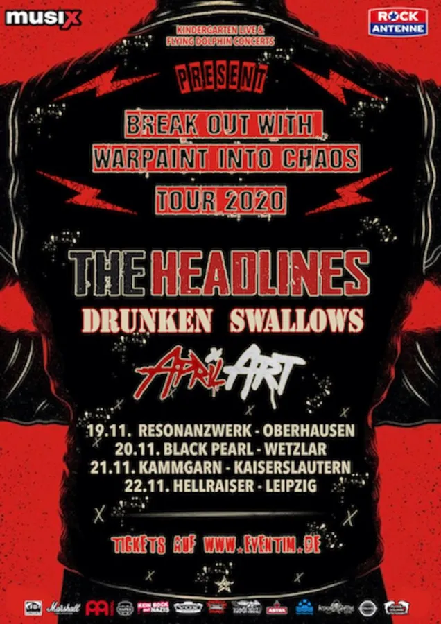 Break Out With Warpaint Into Chaos - Tour 2020