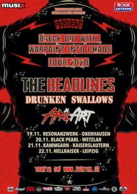 Bild: Break Out With Warpaint Into Chaos - Tour 2020