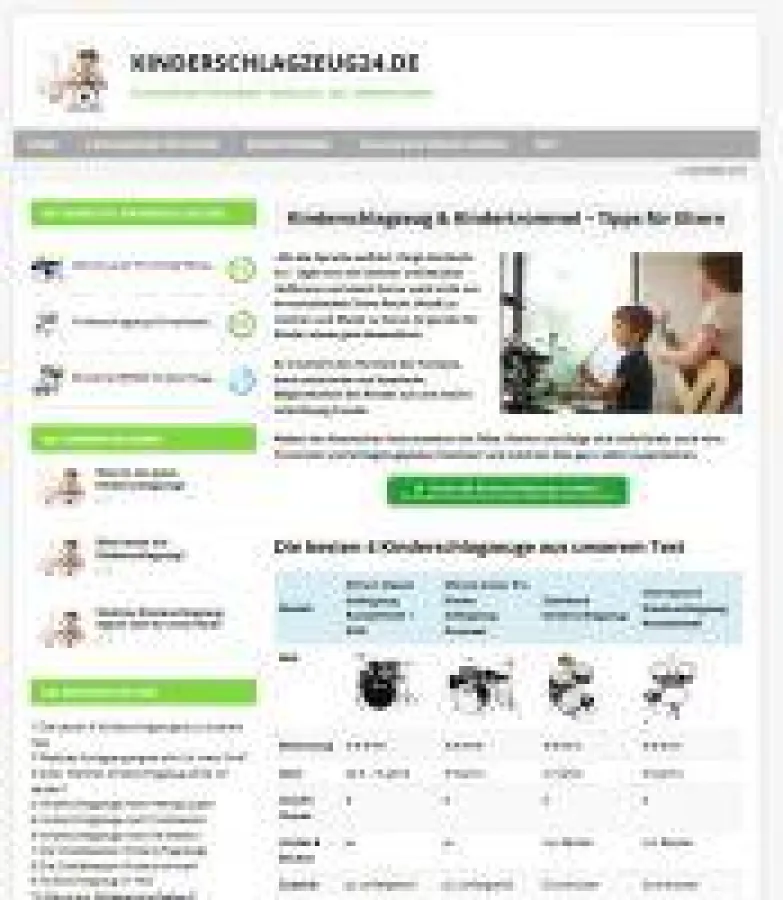 Kinderschlagzeug und Kindertrommel - Ratgeber