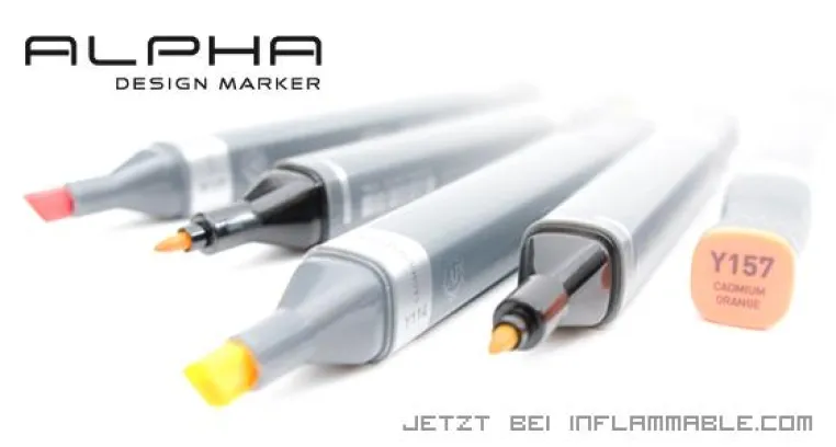 Bild: Inflammable Can Shop erweitert sein Sortiment mit den Alpha Markern