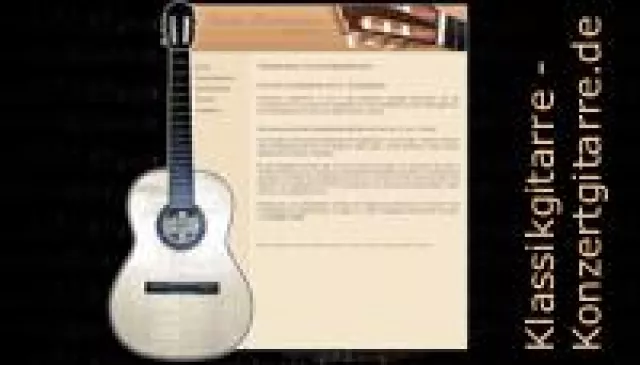 Bild: Die Konzertgitarre Shiva – eine Neuheit von Biedermann Gitarrenbau