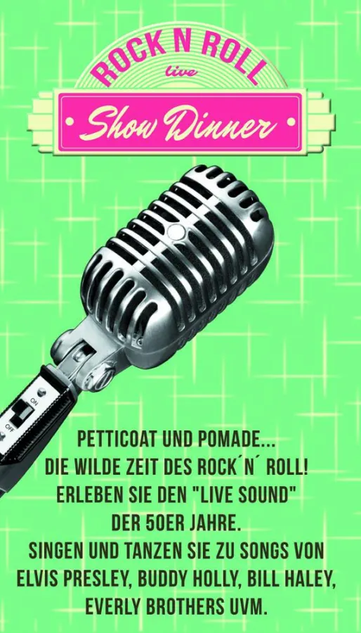 Rock´n´Roll Dinner Show