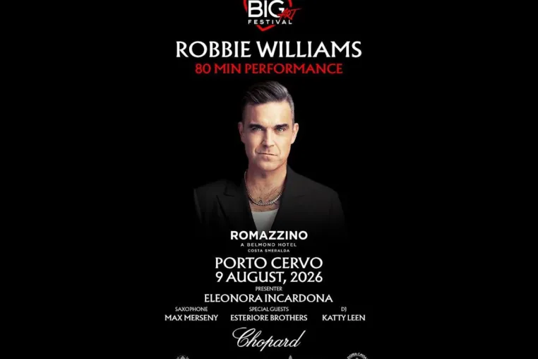 Robbie Williams - Big Art Festival - Champagne D. Rock Bild: Robbie Williams - Big Art Festival - Champagne D. Rock