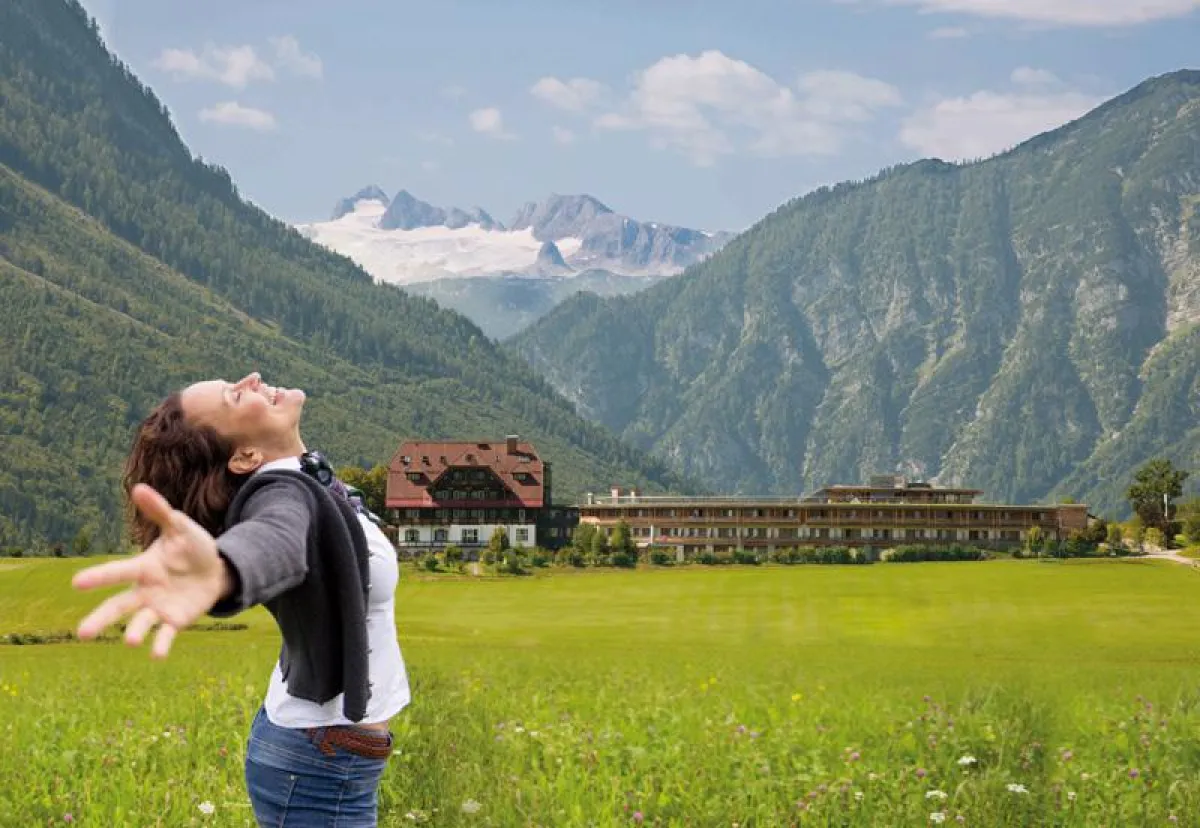 Hotel Die Wasnerin als Zentrum des Literatur-Festivals