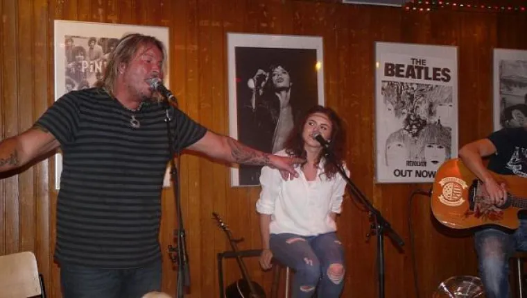 Bild: Sherman Noir und Lavie sangen für die gute Sache