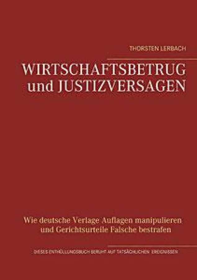 Buchcover Copyright by Thorsten Lerbach